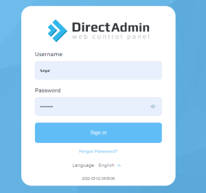 DirectAdmin Login